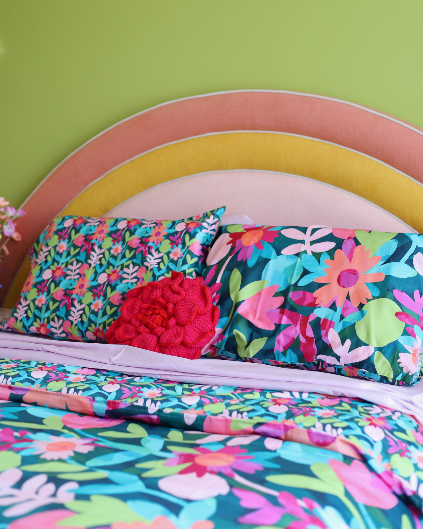 Lush Garden Quilt Cover Set by Elephant + Rose